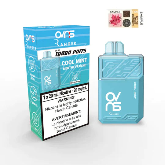 OVNS Ranger 10000 Disposable - Cool Mint 20mg