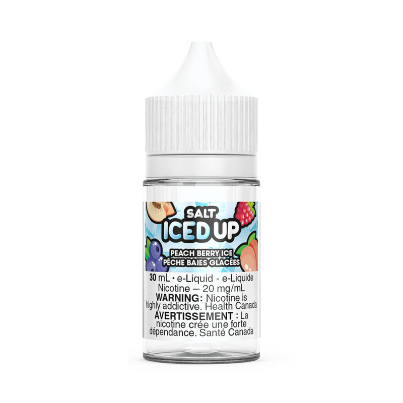 Iced Up Salt - Peach Berry Ice 30ml Fat Panda Webstore Iced Up Salt - Peach Berry Ice 30ml Fat Panda Webstore