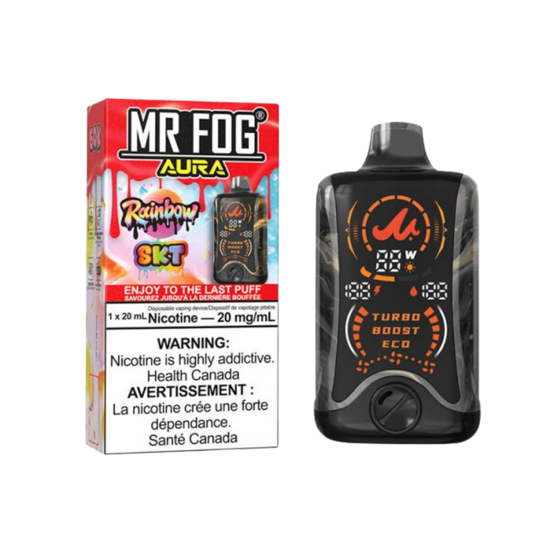 Mr. Fog Aura 60K Disposable - Rainbow SKT 20mg