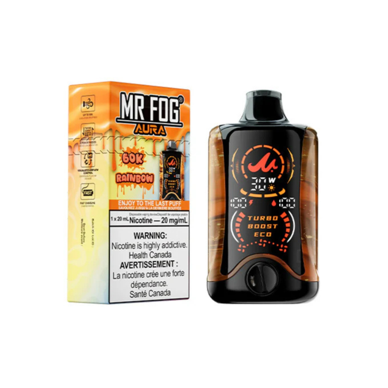 Mr. Fog Aura 60K Disposable - Rainbow 20mg