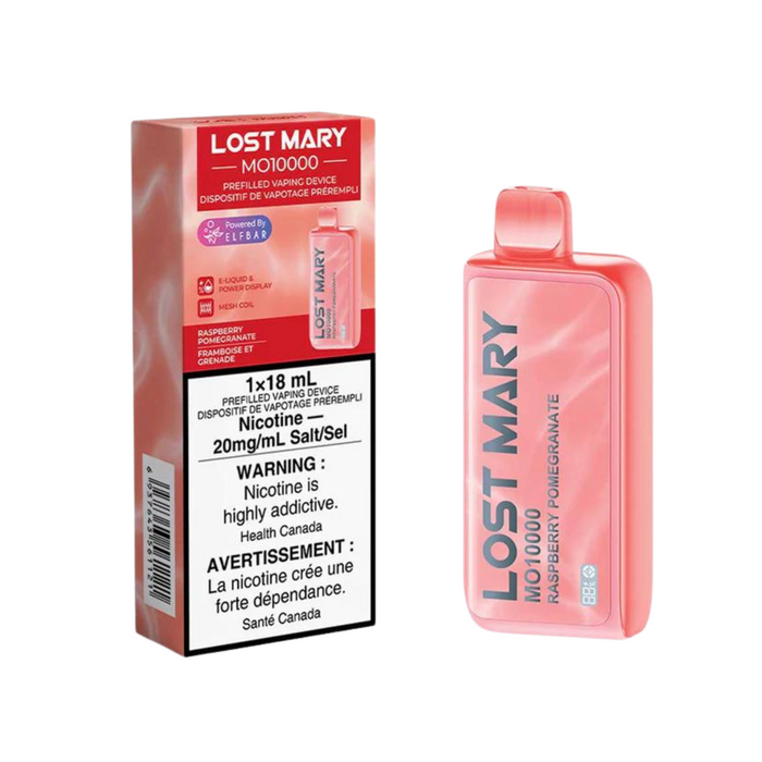 Lost Mary 10K Disposable - Raspberry Pomegranate 20mg