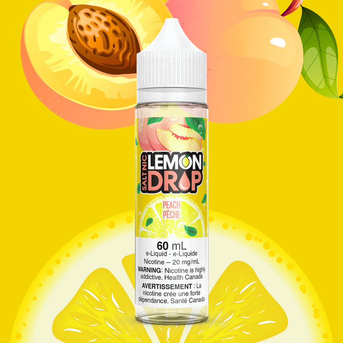 Lemon Drop Salt - Peach 60ml
