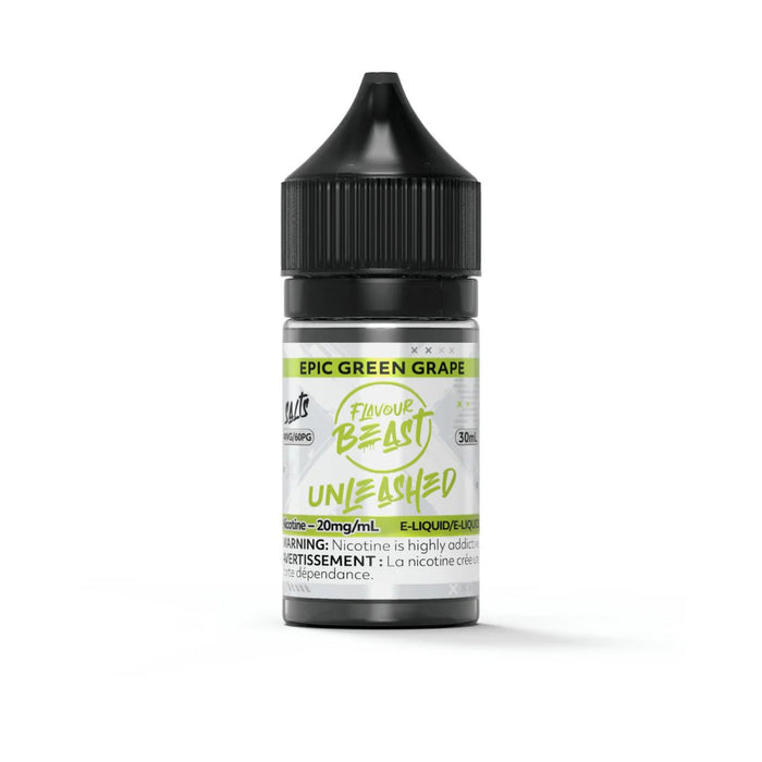 Flavour Beast Unleashed Salt - Epic Green Grape 30ml