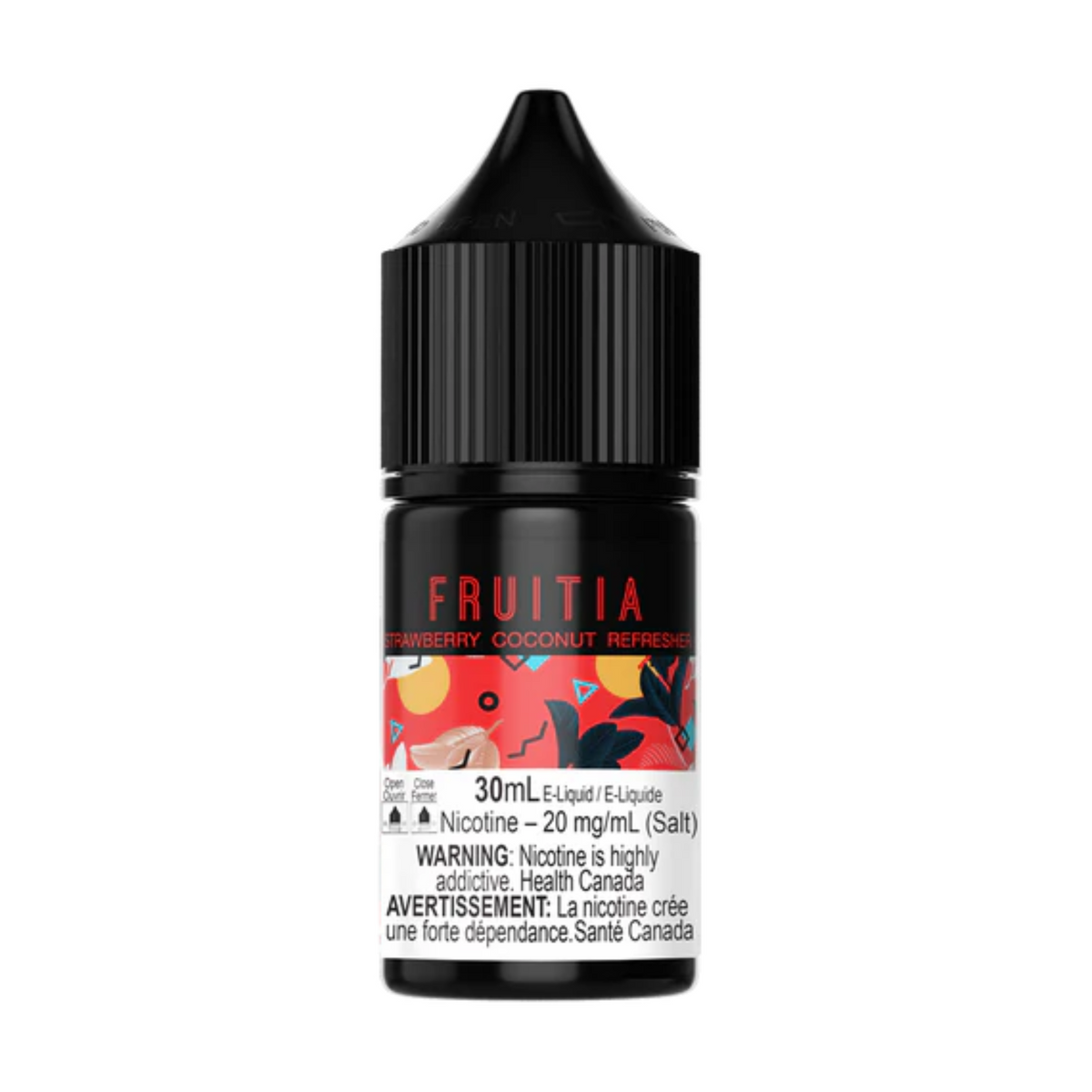 Fruitia Salt - Strawberry Coconut Refresher 30ml Fat Panda Webstore Fruitia Salt - Strawberry Coconut Refresher 30ml Fat Panda Webstore