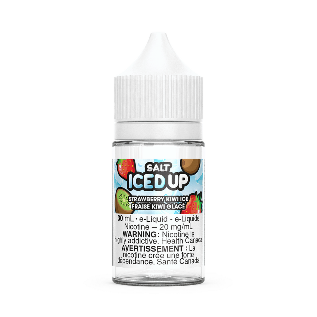 Iced Up Salt - Strawberry Kiwi Ice 30ml  Fat Panda Webstore