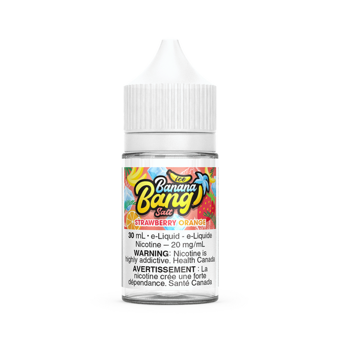 Banana Bang Ice Salt - Strawberry Orange 30ml