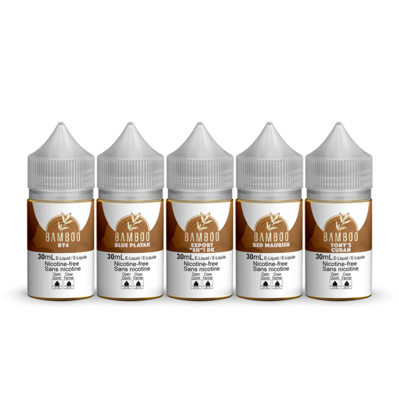 Bamboo - Tobacco Sample Pack 30ml