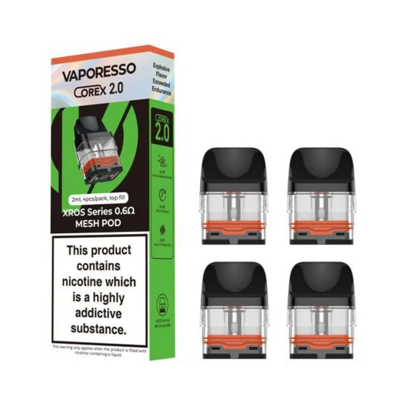 Vaporesso XROS Corex 2.0 Replacement Pods - 4 Pack