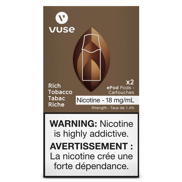 Vuse ePod Pods - Rich Tobacco