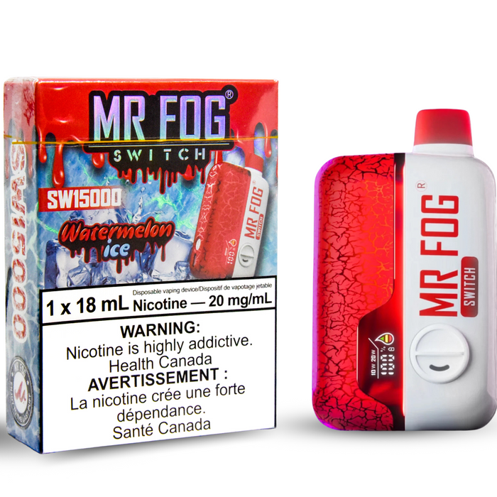 Mr. Fog Switch 15K Disposable - Watermelon Ice 20mg