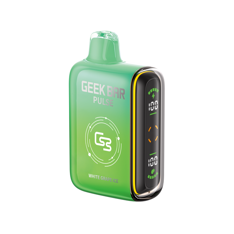 Geek Bar Pulse 9K Disposable White Grape Ice 20mg Fat Panda Webstore Geek Bar Pulse 9K Disposable White Grape Ice 20mg Fat Panda Webstore