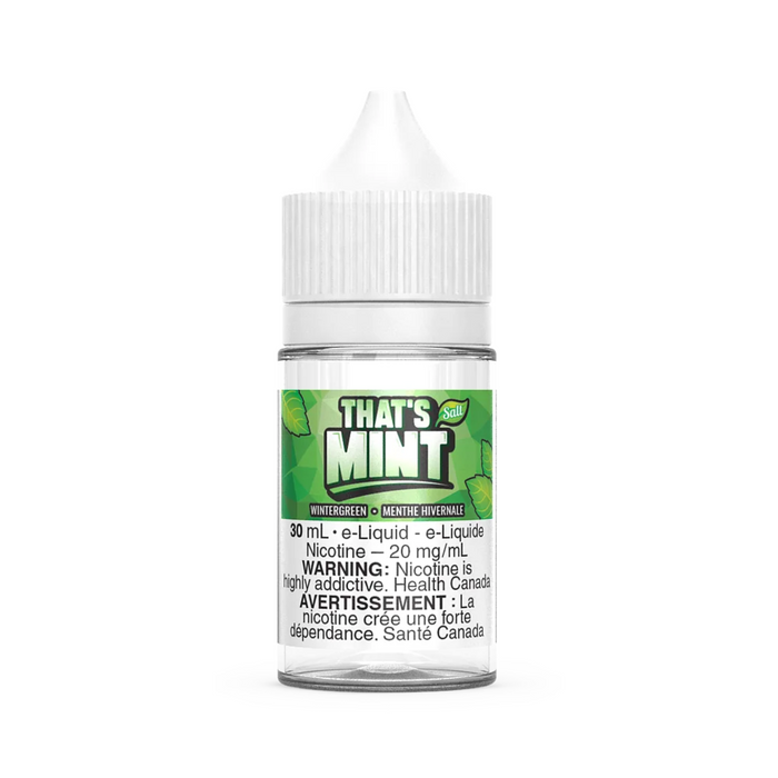 That's Mint Salt Wintergreen 30ml 20mg