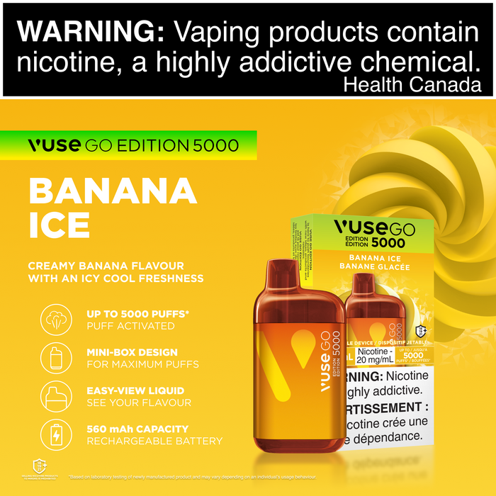 Vuse GO Edition 5000 Banana Ice