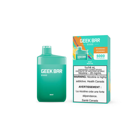 Geek Bar B5000 Disposable - Mint 20mg