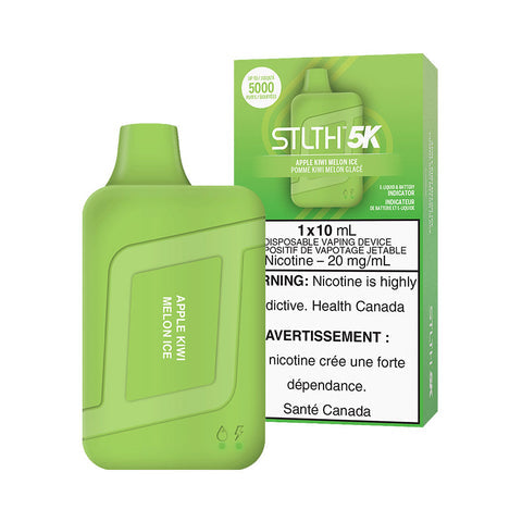 STLTH 5K Disposable - Apple Kiwi Melon Ice 20mg