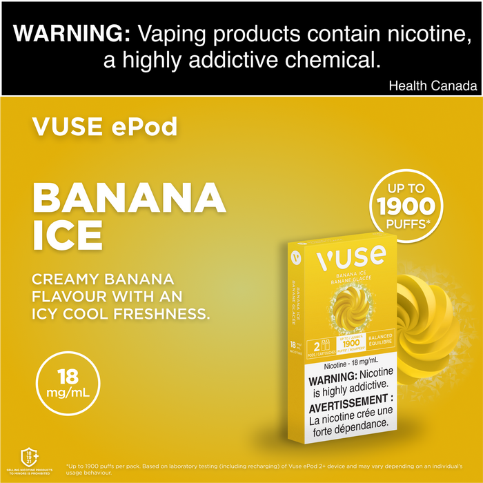 Vuse ePod Banana Ice Pods (2x)
