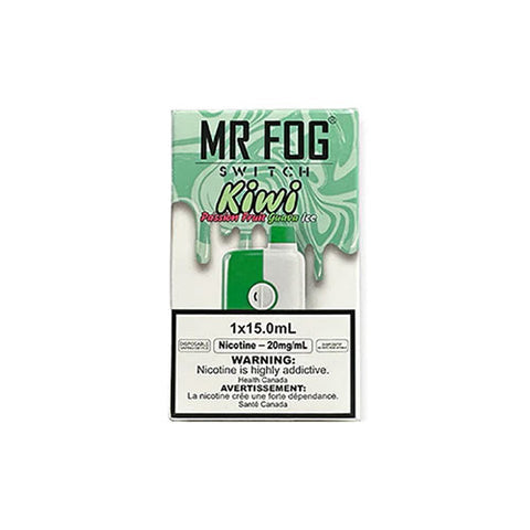 Mr. Fog Switch Disposable - Kiwi Passion Fruit Guava Ice 20mg
