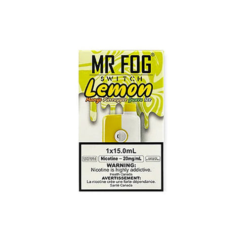 Mr. Fog Switch Disposable - Lemon Mango Pineapple Guava Ice 20mg