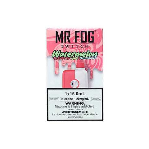 Mr. Fog Switch Disposable - Watermelon Strawberry Apple Menthol Ice 20mg