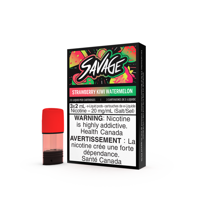 STLTH Pod Pack - Savage Strawberry Kiwi Watermelon