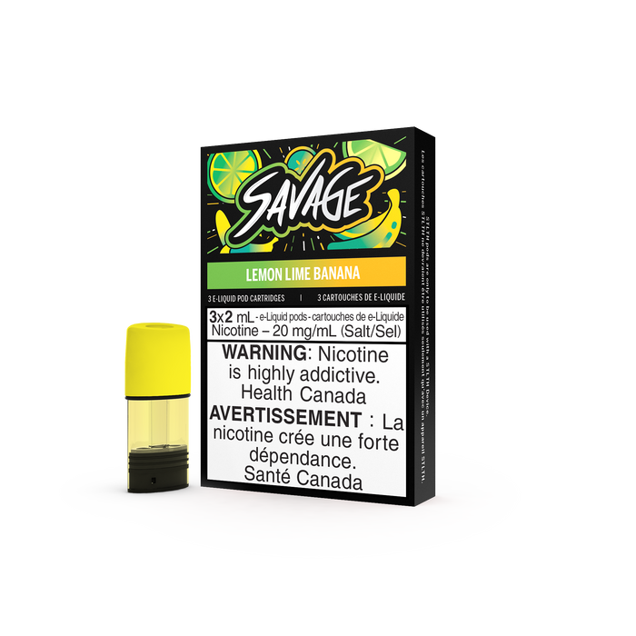STLTH Pod Pack - Savage Lemon Lime Banana