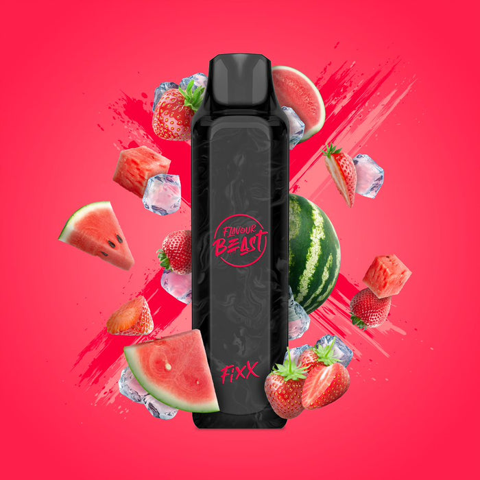 Flavour Beast Fixx Disposable - Savage Strawberry Watermelon Iced 20mg